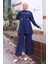 Parıltı Taş Detaylı Takım Indigo 19264 1
