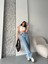 Baggy Kar Yıkama Orta Mavi Jeans Pantolon D2007 3
