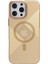 Bfs iPhone 16 Pro Stella Pc Sert Magsafe Kılıf - Gold 2