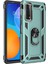 Bfs Huawei P Smart 2021 Kılıf Sofya Yüzüklü Silikon Kapak - Yeşil 1
