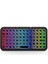 Mini Klavye Smarttv Işıklı Bluetooth Kablosuz Televizyon Ps3 Dizüstü Tabletler ve Telefonlar Için 6