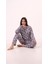 Pamuklu Uzun Kollu Pijama Takımı 2