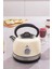Krem Renkli 2200W Retro Su Isıtıcı, Şık ve Kullanışlı Tasarım 1