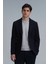 Peler Spor Erkek Blazer Ceket Slim Fit Lacivert 12