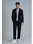 Peler Spor Erkek Blazer Ceket Slim Fit Lacivert 13
