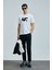 Onıx Modern Grafik T- Shirt Siyah 14