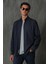 Danor Erkek Smart Gömlek Slim Fit Koyu Mavi 6