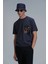 Exotıc Modern Grafik T- Shirt Siyah 12