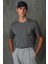 Sırıus Modern Grafik T- Shirt Siyah 12