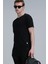 Junya Erkek Basic Tişört Siyah 14