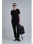 Junya Erkek Basic Tişört Siyah 15
