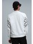 Rose Erkek Sweatshirt Kırık Beyaz 17