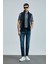 Eduard Smart Jean Erkek Pantolon Slim Fit Mavi 14
