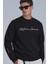 Loved Erkek Sweatshirt Siyah 14