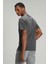 Sarder Erkek Basic Tişört Antrasit 17