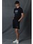 Maya Modern Grafik T- Shirt Siyah 10