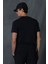 Maya Modern Grafik T- Shirt Siyah 11
