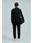 Asel Spor Erkek Blazer Ceket Slim Fit Siyah 17