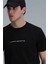 Tony Modern Grafik T- Shirt Siyah 16