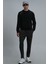 Bert Erkek Sweatshirt Siyah 13