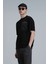 Lıam Modern Grafik T- Shirt Siyah 16
