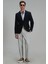 Marit Spor Erkek Blazer Ceket Slim Fit Lacivert 13