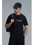 Benjamın Modern Grafik T- Shirt Siyah 16