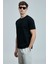 Pamuk Karışımlı Regular Fit Bisiklet Yaka Logolu T Shirt Erkek T Shirt 111020243 14