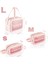 Büyük Kapasiteli Seyahat Makyaj Çantası, Pembe, Saklama ve Taşıma Kolaylığı 3