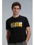 June Modern Grafik T- Shirt Siyah 14