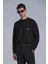 Grant Erkek Sweatshirt Siyah 14