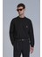 Grant Erkek Sweatshirt Siyah 16