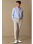 Danıel Erkek Basic Gömlek Slim Fit Mavi 10