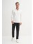 Regular Fit Dik Yaka Mevsimlik 3 Iplik Sweatshirt 3