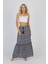 Lacivert Etnik Desenli Viskon Uzun Etek – Doğallığın ve Şıklığın Buluşması 6