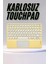 Profesyonel Wifi Q Klavye Bluetooth Klavye Touchpad 10.8 Inç 2