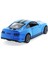Die Cast Çek Bırak Metal Mavi Spor Araba 4
