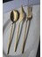 Saphire Mat Gold 6 Adet Yemek Çatalı 18/10 1