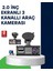 Üç Kameralı Araç Kamerası Full Hd Gece Görüş G-Sensör 1