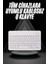 Zeroshop Q Klavye Türkçe Bluetooth Klavye Tüm Cihazlara Uyumlu Kablosuz 1