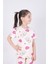 Kız Çocuk Pamuklu Kalpli Desenli Pijama Takımı 9