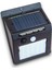 Zeroshop Solar Sensörlü Duvar Lambası Bahçe Lamba 20 LED Işık 5