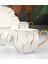 Zjn-09 Altın 6lı Fincan Takımı (White 24 K) 1