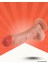 150 ml Çilek Aromalı Cinsel Jel ve 18 cm Dildo Set – Gerçekçi Yapay Dildo, Kalın ve Esnek Gövde 7
