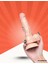 150 ml Çilek Aromalı Cinsel Jel ve 17 cm Dildo Set – Strapon Uyumlu, Damarlı Tasarım, Uzun Süreli Kullanım 6