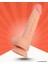 150 ml Çilek Aromalı Cinsel Jel ve 21 cm Dildo Set – Büyük Boy, Kalın Esnek Yapı, Gerçekçi Deneyim 3