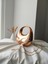 Modern Tasarım Oval Tutmalı Rose Altın Kadın Düğün, Nişan, Abiye Çanta 1