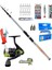 Okuma Fın Chaser 4000 300CM 60-120GR Remixon Carbo-X Tele Spin Olta Takımı Seti 1