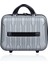 Gri Renkli Abs Makyaj Çantası El Valizi, Şık ve Hafif Tasarım 4