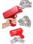 Zeroshop Para Saçma Tabancası Kırmızı Para Fırlatma Oyuncağı Parti Eğlencesi 3